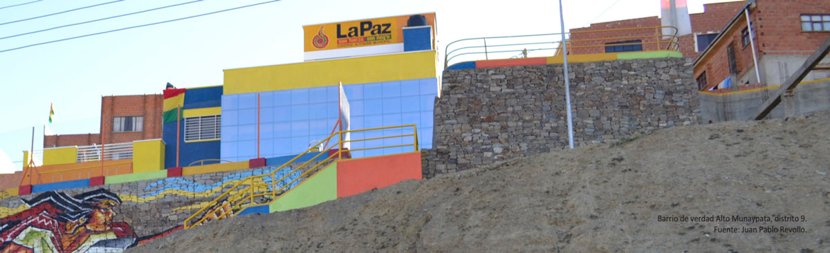 Barrio de verdad Alto Munaypata, distrito 9.
