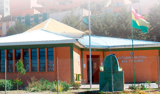 Estación Policial Integral Max Paredes, Zona Munaypata, distrito 9.
