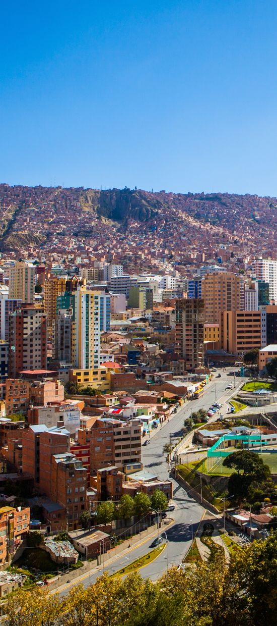 Vista ciudad de La Paz
