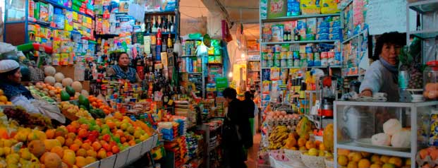 Mercado Sopocachi.